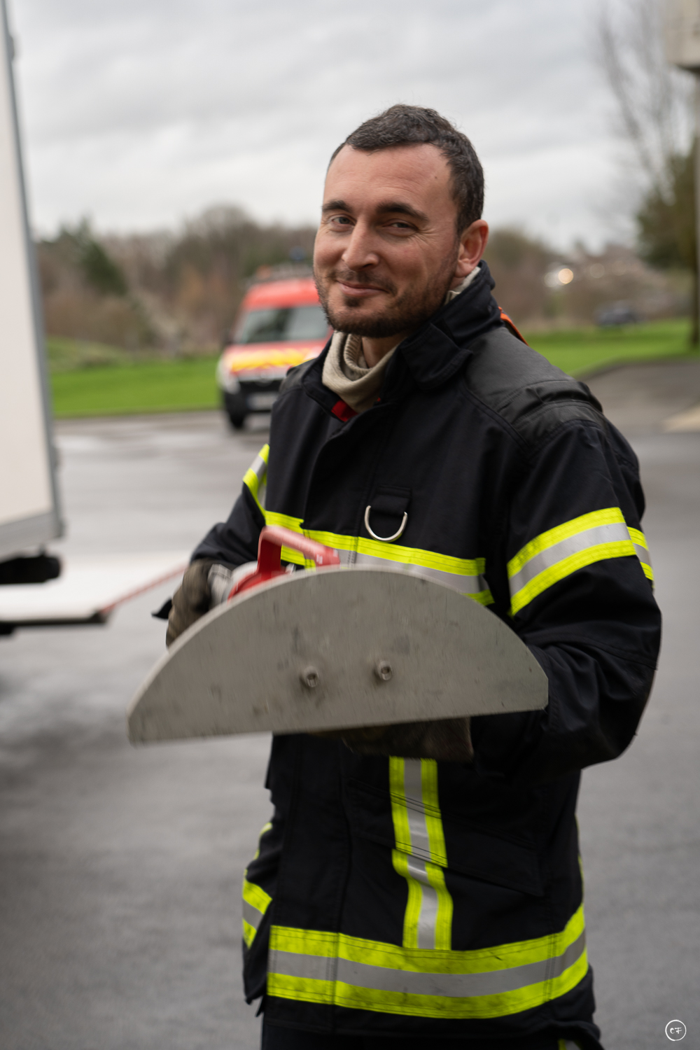 Sapeurs-pompiers du SDIS 35 (Ille-et-Vilaine) - Exercice incendie