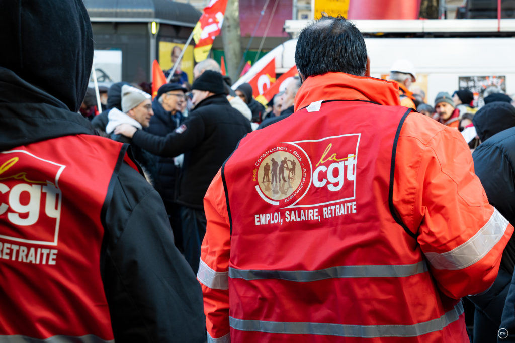 Manifestation contre la réforme des retraites, Paris, février 2023, Coline Ferro / Agence Waka