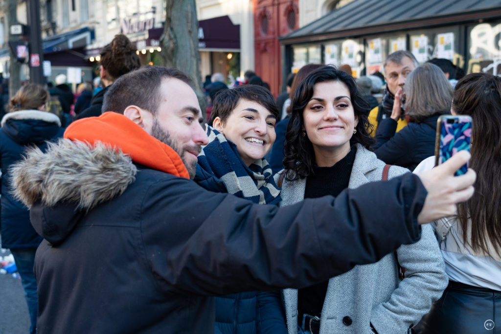 Manifestation contre la réforme des retraites, Paris, février 2023, Coline Ferro / Agence Waka