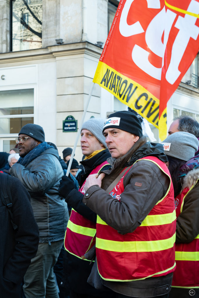 Manifestation contre la réforme des retraites, Paris, février 2023, Coline Ferro / Agence Waka