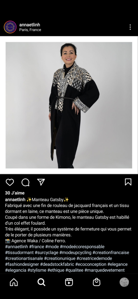 Shooting Anna et Linh, Laura Boudet, Manteau Gatsby, Instagram, Coline Ferro / Agence Waka