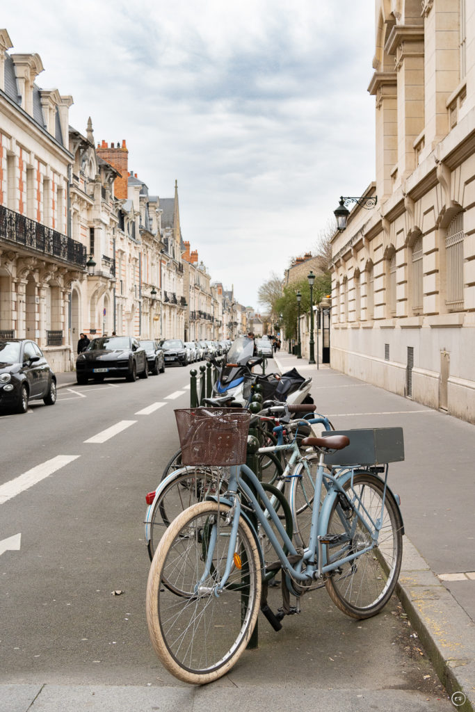 Bicyclette, vélo, Scène de vie, Architecture, Orléans, 2023, Agence Waka / Coline Ferro