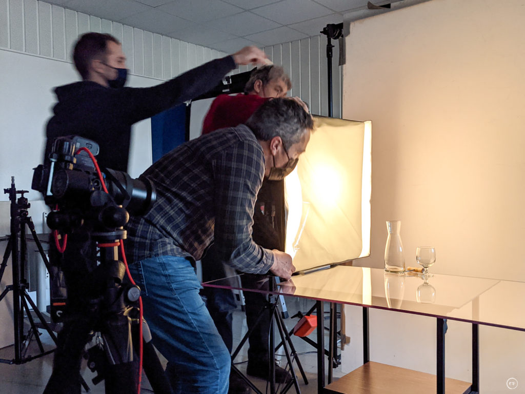 Coulisse, Backstage, Formation, photographie, "photographe-vidéaste, un métier", Institut national de l'audiovisuel, INA, 2022, Paris, Studio, Agence Waka / Coline Ferro