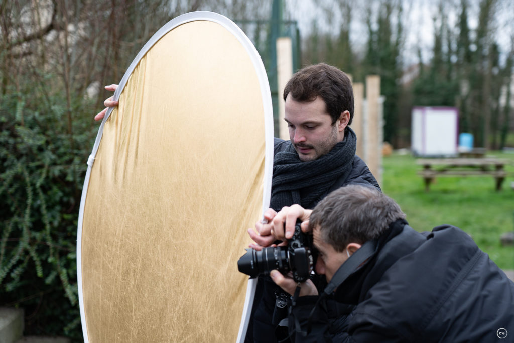 Coulisse, Backstage, Formation, photographie, "photographe-vidéaste, un métier", Institut national de l'audiovisuel, INA, 2022, Paris, Agence Waka / Coline Ferro